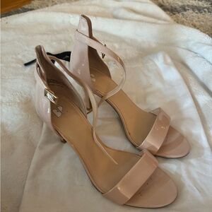 Nude heels, perfect for summer dresses or bridesmaid dresses